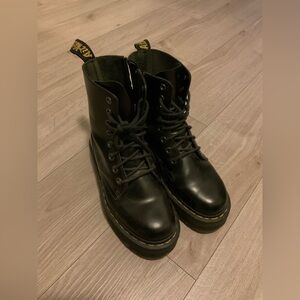 Dr. Martens Black Leather Boots